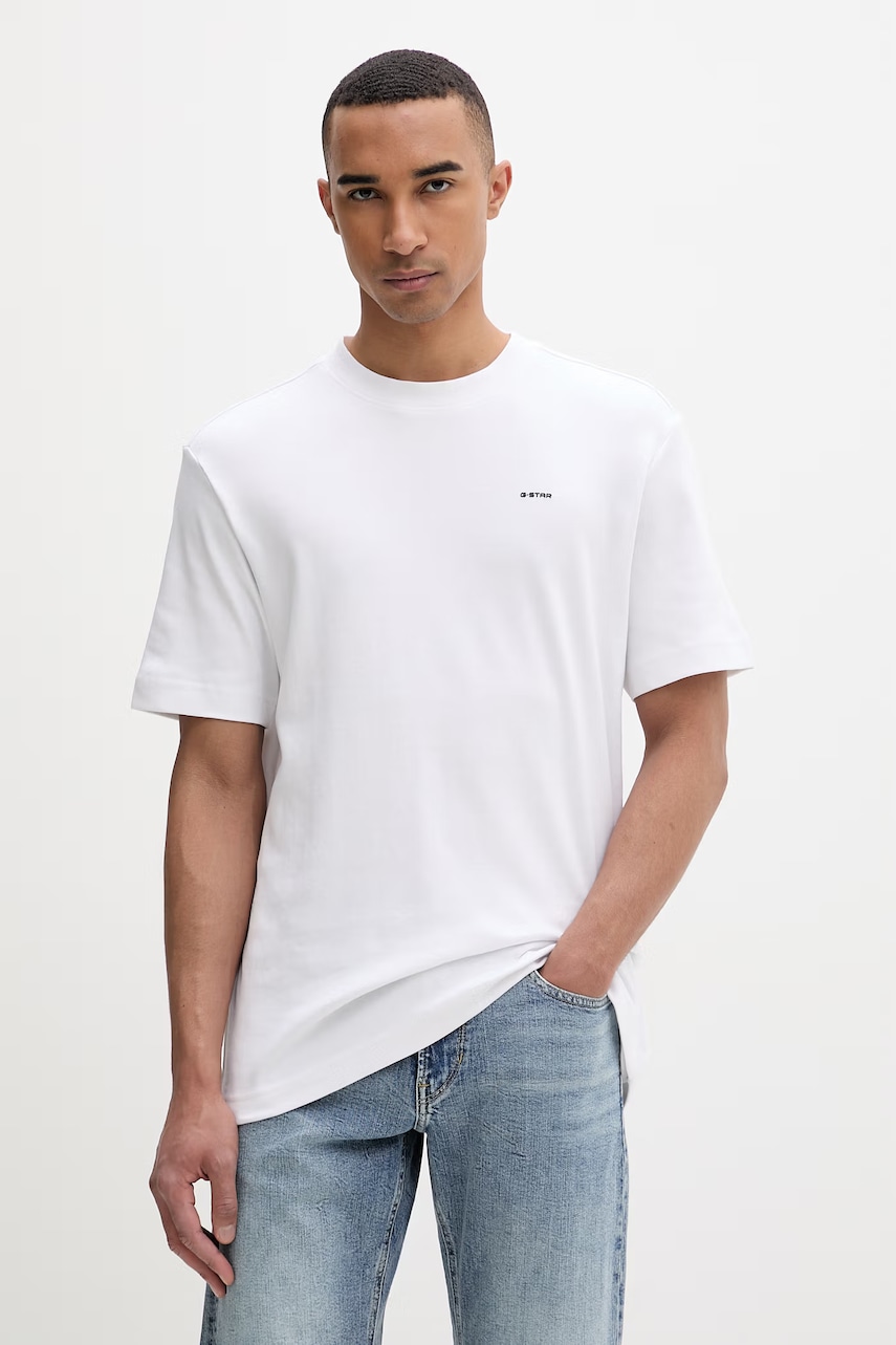 G-Star t-shirt ανδρικό βαμβακερό True regular