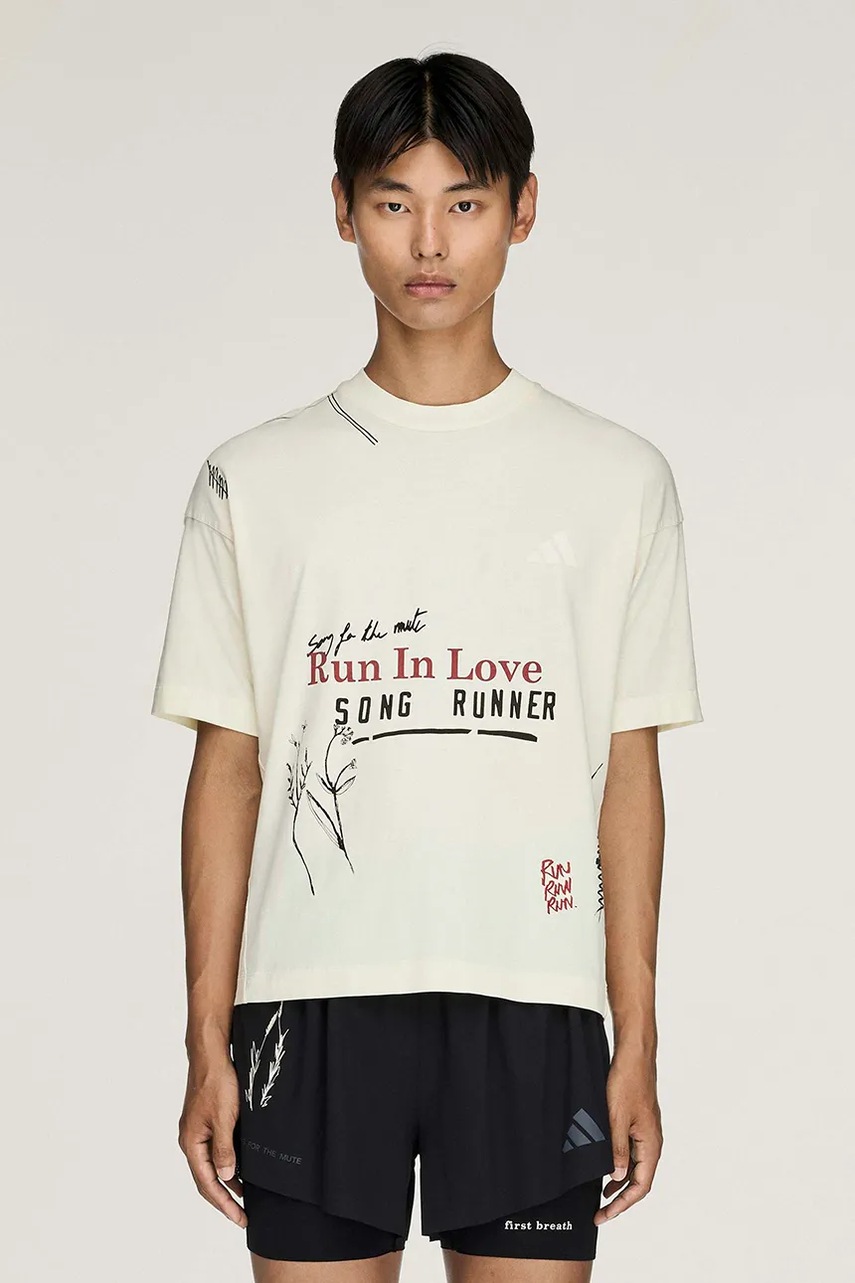 adidas Originals Adidas Running x Song For The Mute T-shirt bawełniany