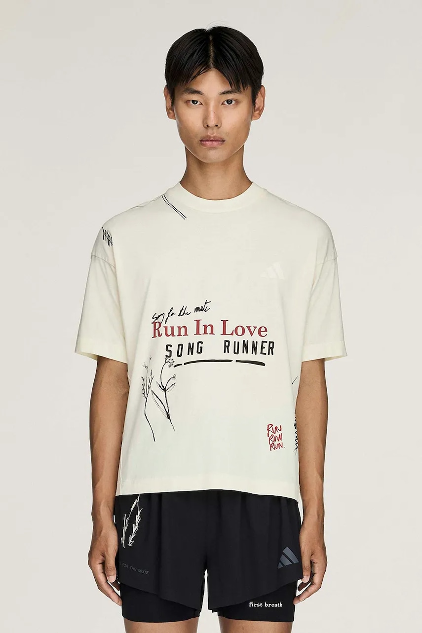 adidas Originals Adidas Running x Song For The Mute T-shirt bawełniany