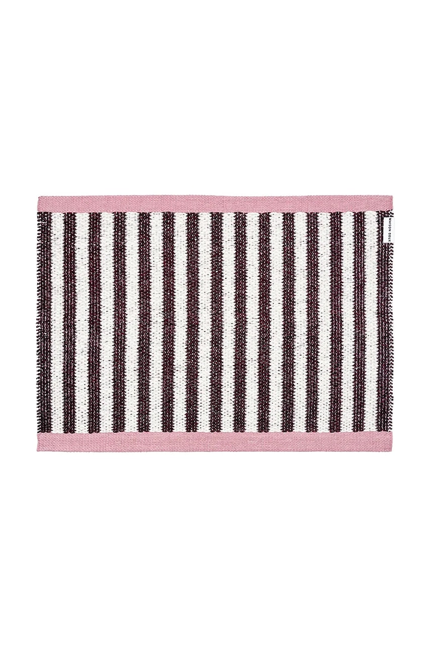 Maison Deux otirač za obuću od tekstilnog materijala Stripe 70 x 50 cm