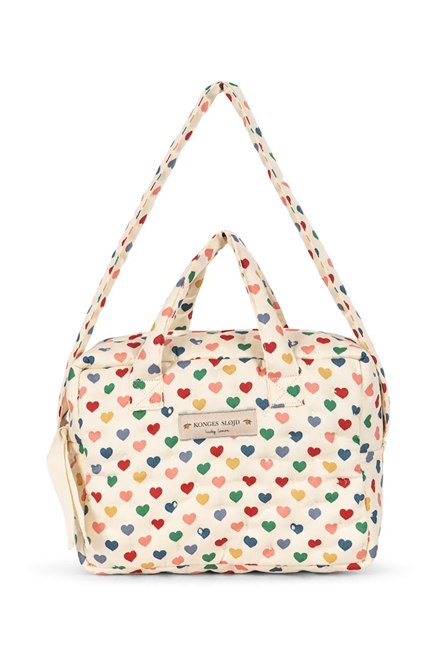 Konges Sløjd  Чанта за количка за кукли за деца от памук DOLL BAG