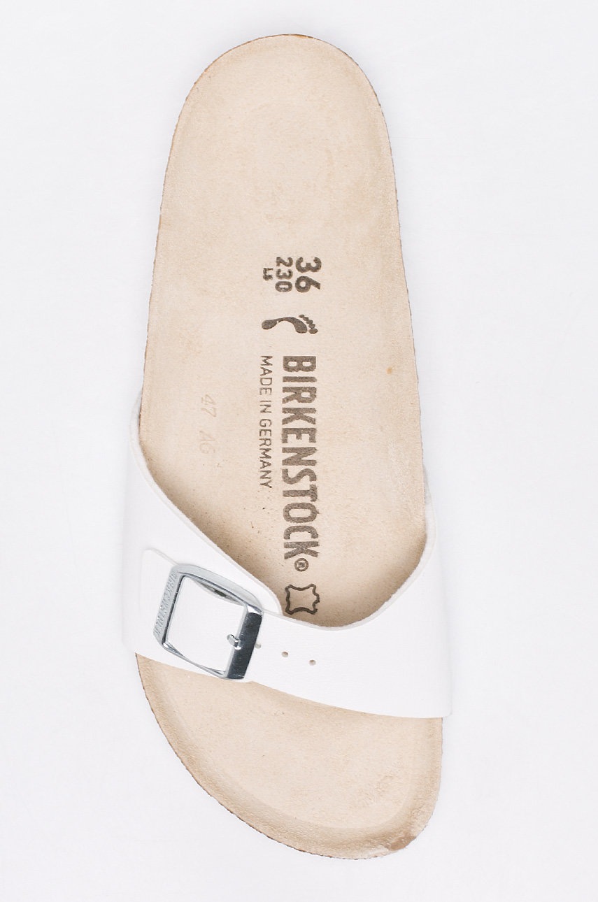 Шльопанці Birkenstock Madrid жіночі колір білий 40733 