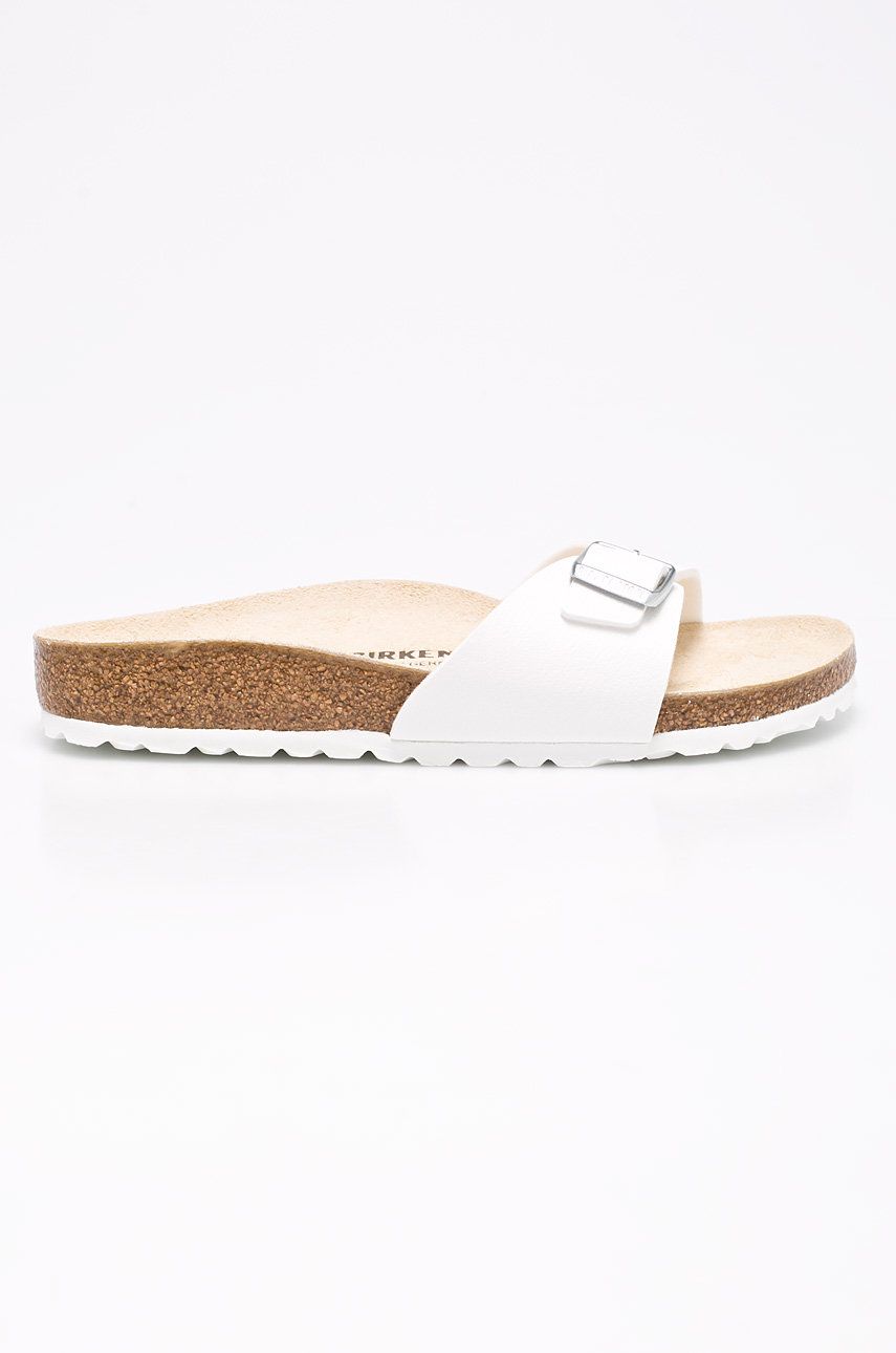 Birkenstock papuci 040733-white - Shoppu.ro