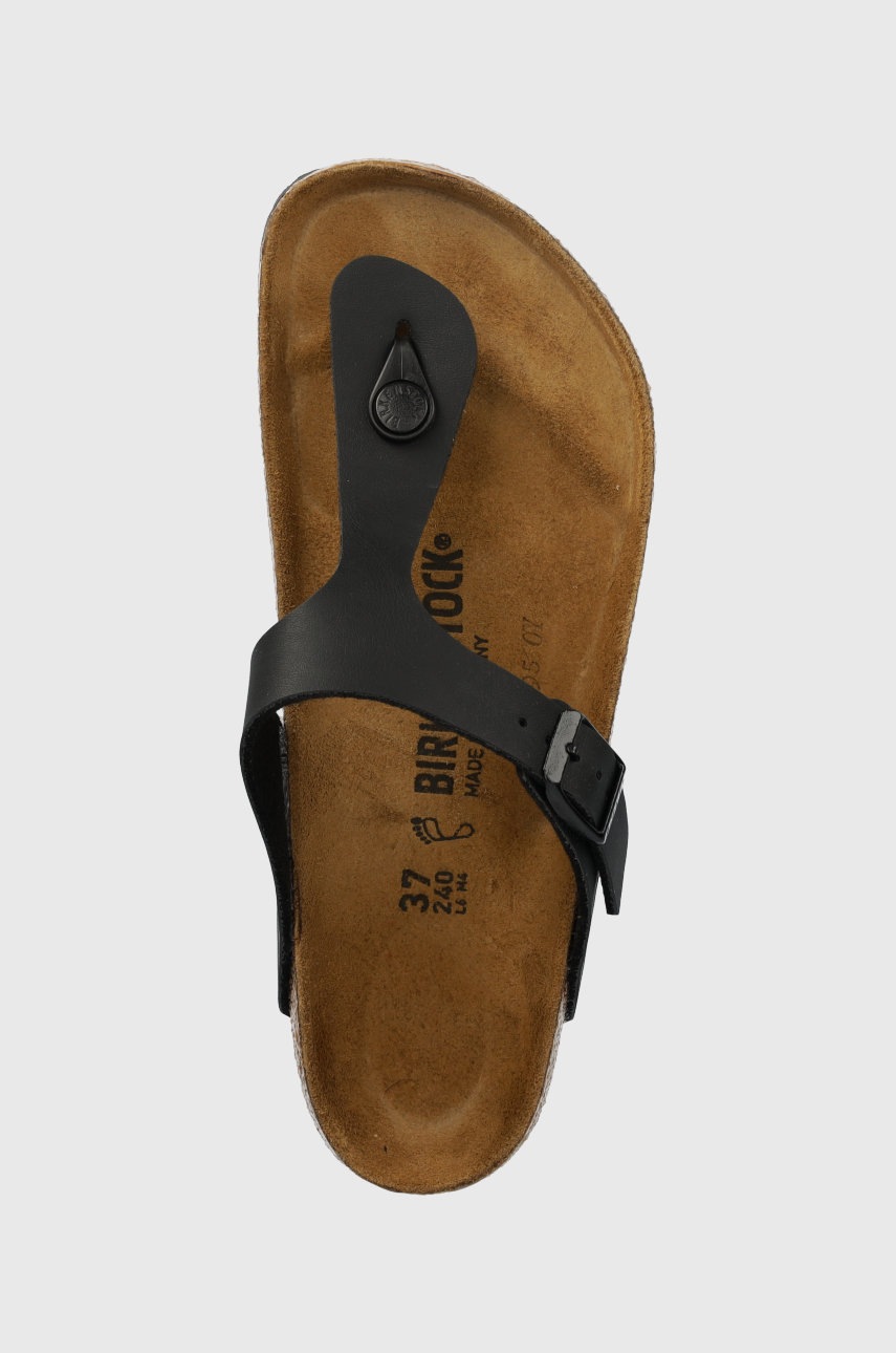 В`єтнамки Birkenstock Gizeh колір чорний 