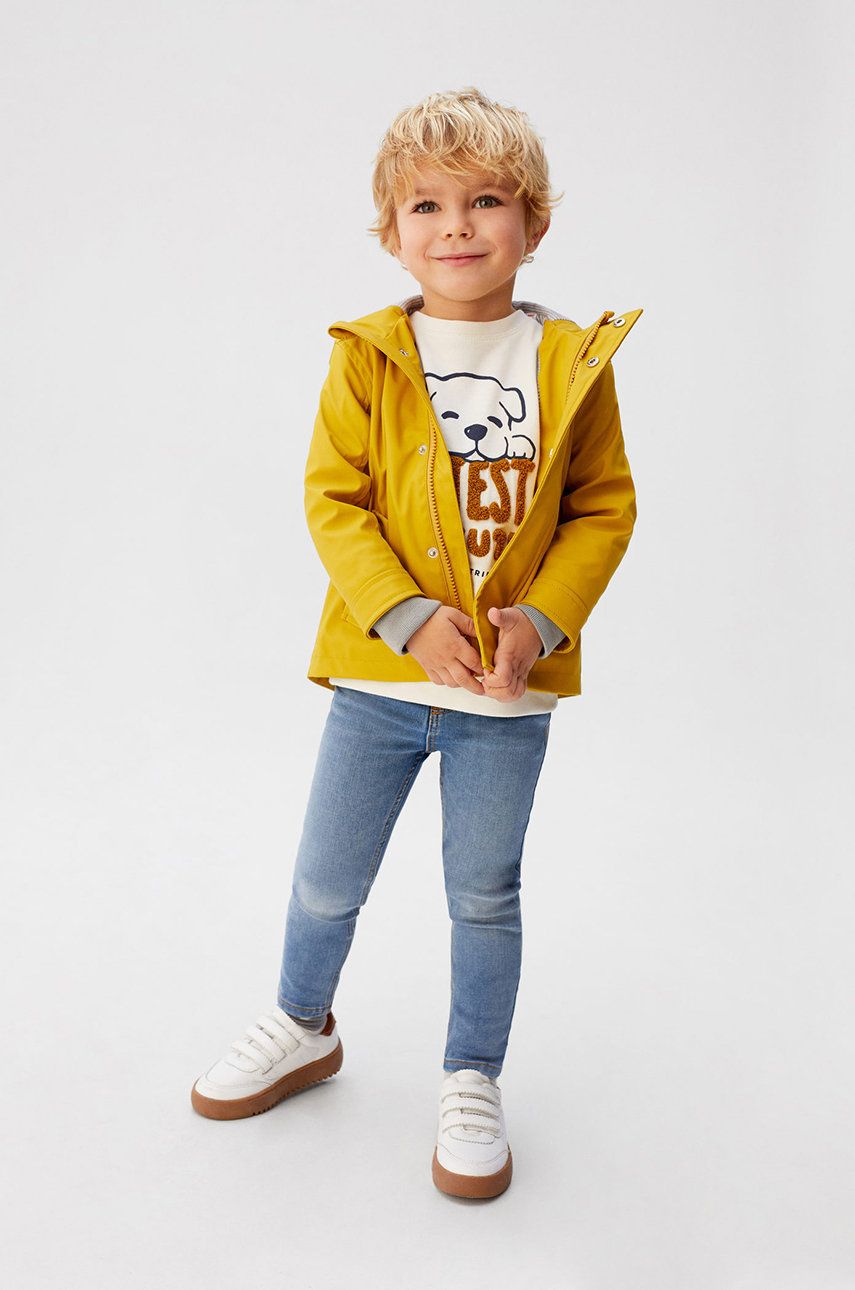 Mango Kids - Geaca de ploaie copii Rain 80-104 cm