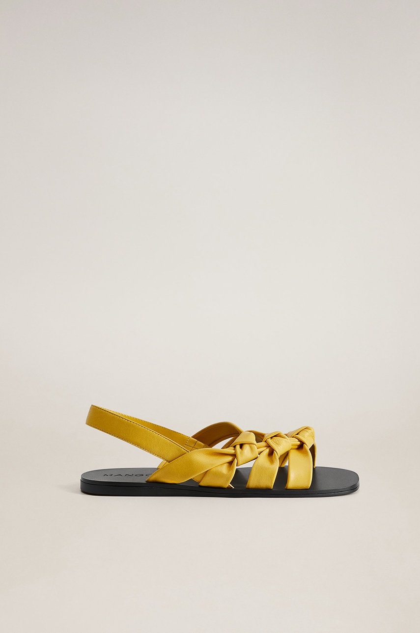 Mango - sandale de piele marini