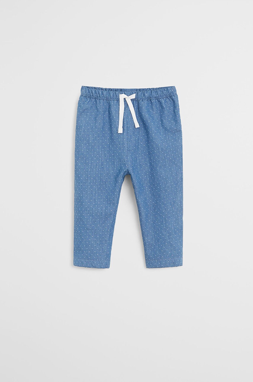 Mango kids - pantaloni bebe jan6 62-80 cm