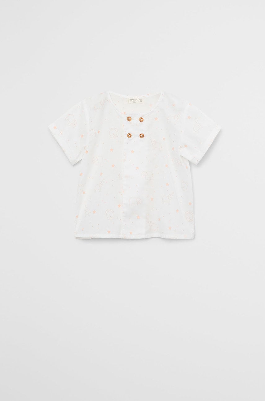 Mango kids - tricou bebe elfi 62-80 cm