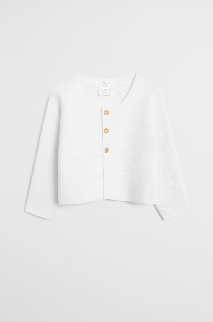 Mango kids - cardigan bebe salvia 62-80 cm