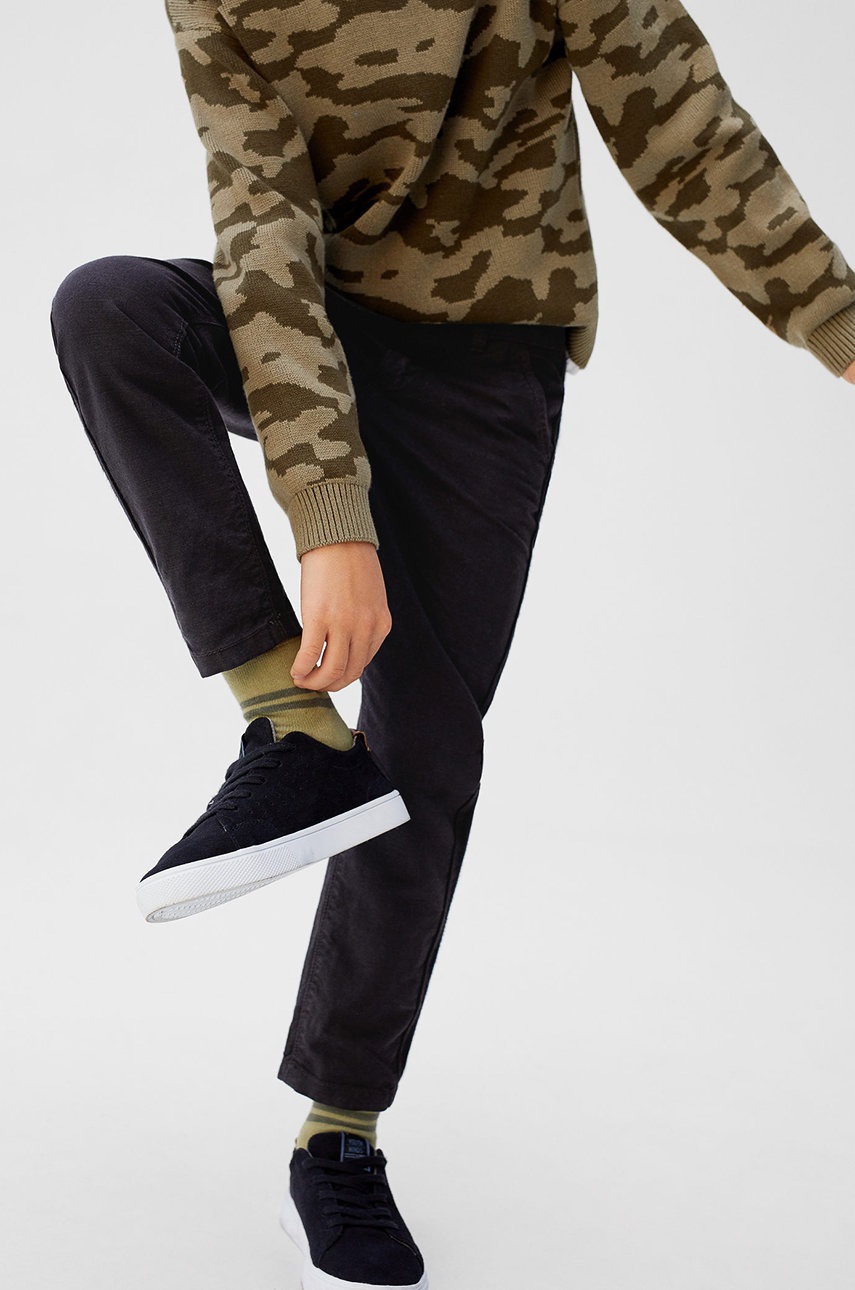 Mango Kids - Pantaloni copii Harry 110-164 cm