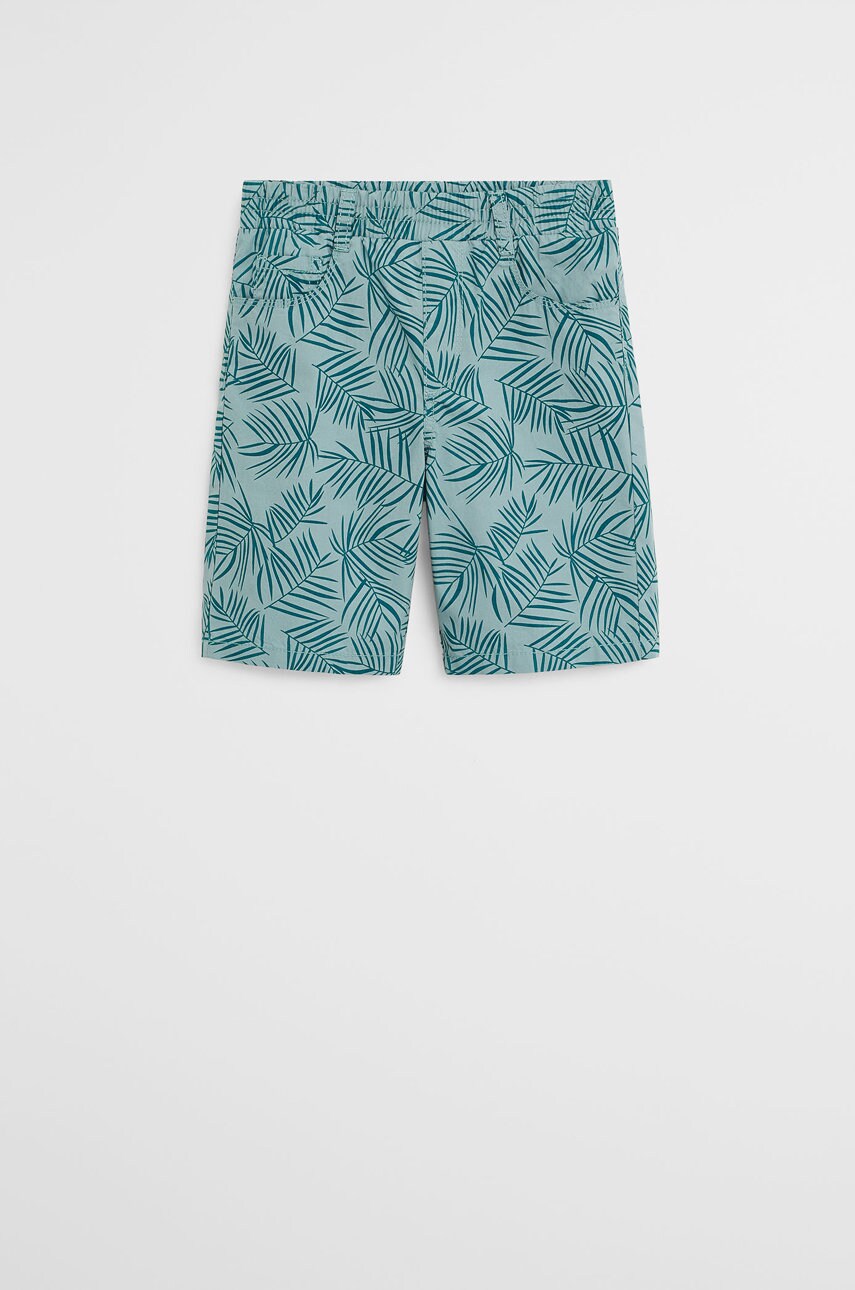 Mango kids - pantaloni scurti copii goma 110-140 cm