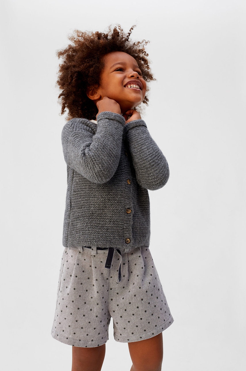 Mango Kids - Pantaloni scurti copii Carmin 80-104 cm