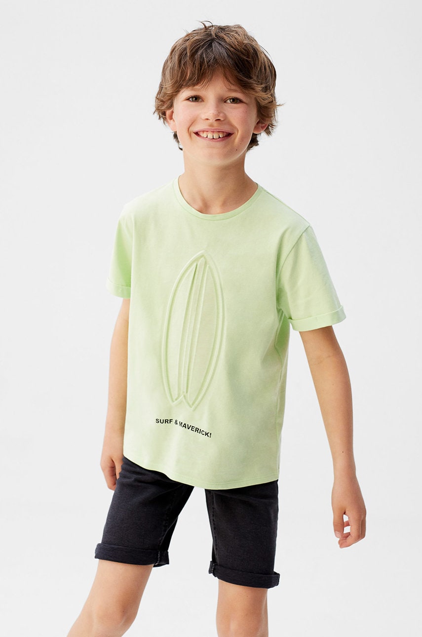 Mango kids - tricou copii tabla 110-164 cm