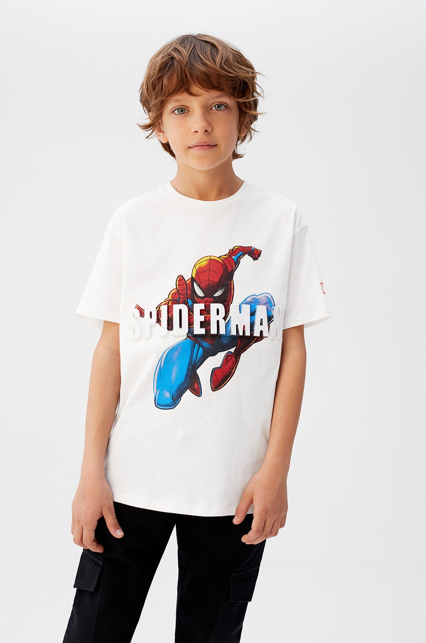 Mango kids - tricou copii web 110-152 cm