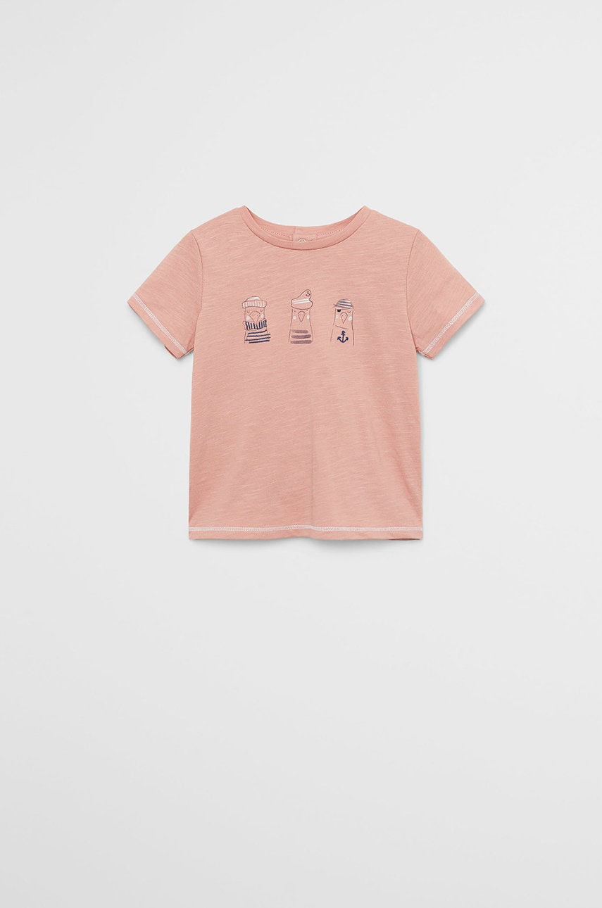 Mango kids - tricou copii pirate 80-104 cm