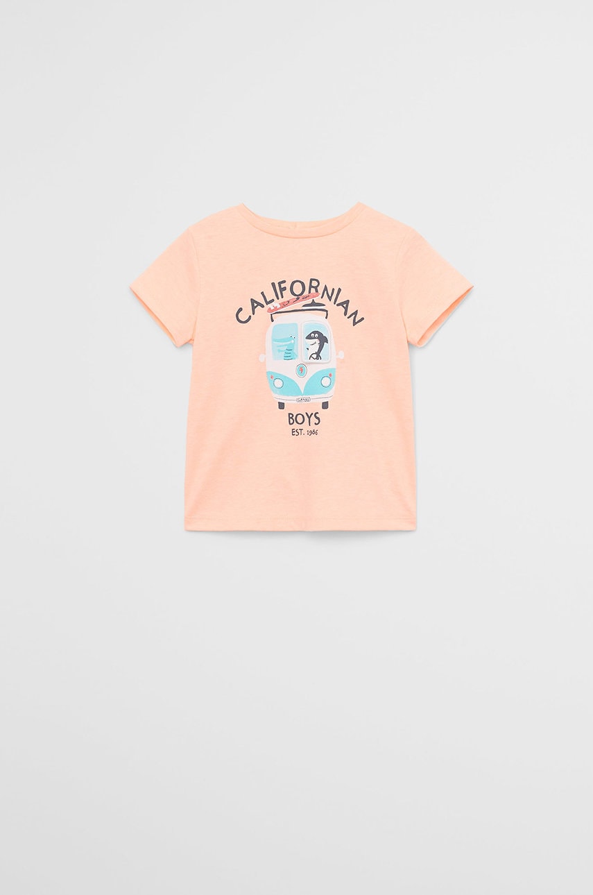 Mango Kids - Tricou copii Cali 80-104 cm