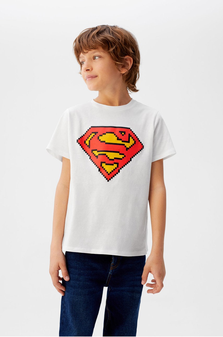 Mango kids - tricou copii pixel 110-164 cm