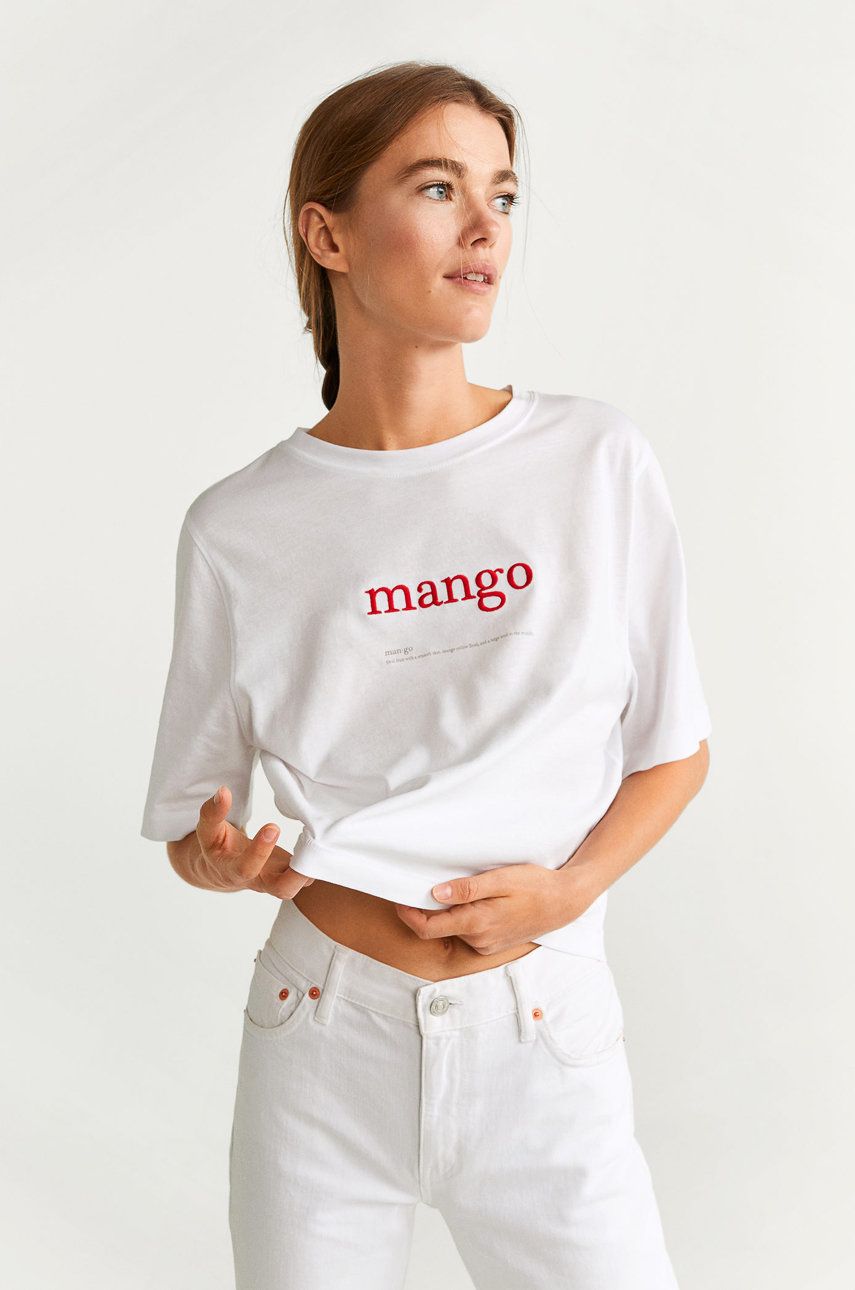 Mango - Tricou Logod-H