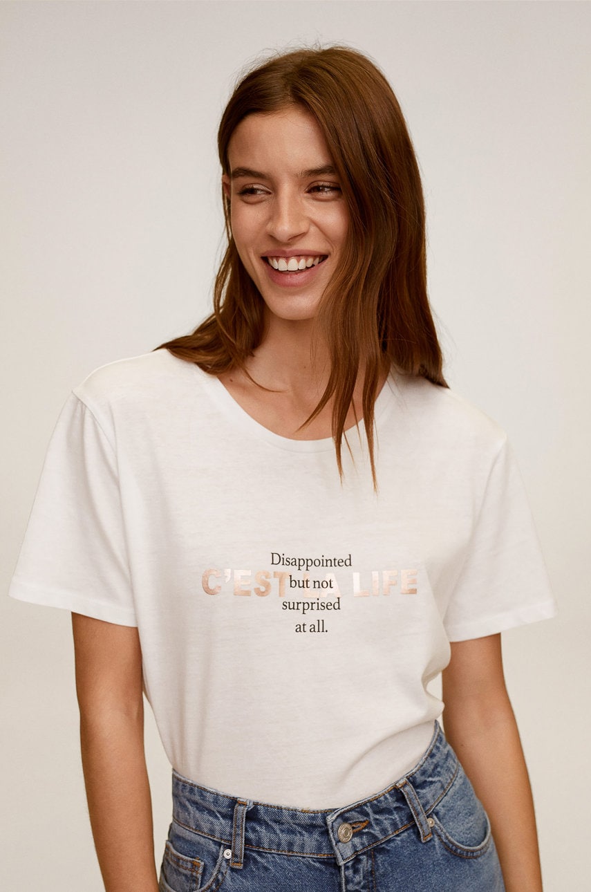 Mango - tricou psafter