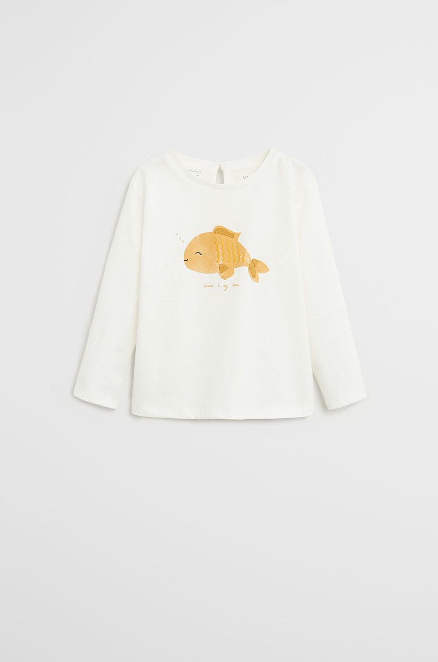 Mango Kids - Longsleeve copii Cito 80-104 cm