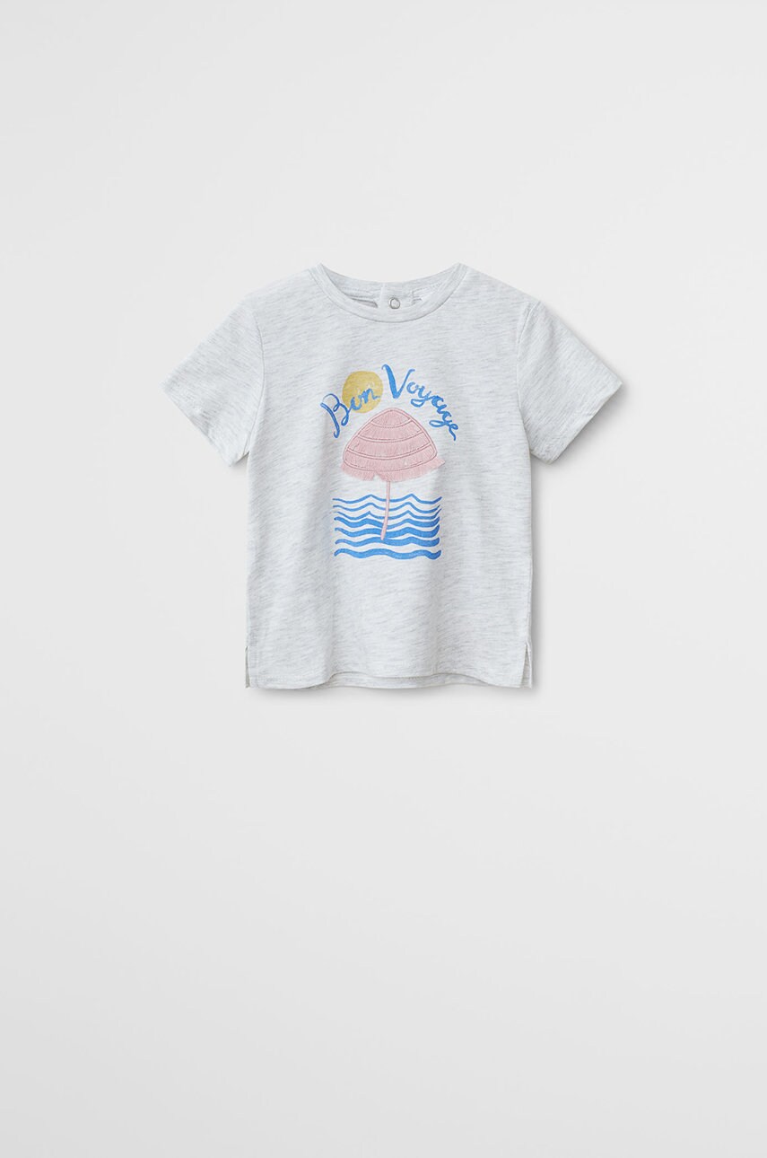 Mango kids - tricou copii voyage 80-104 cm