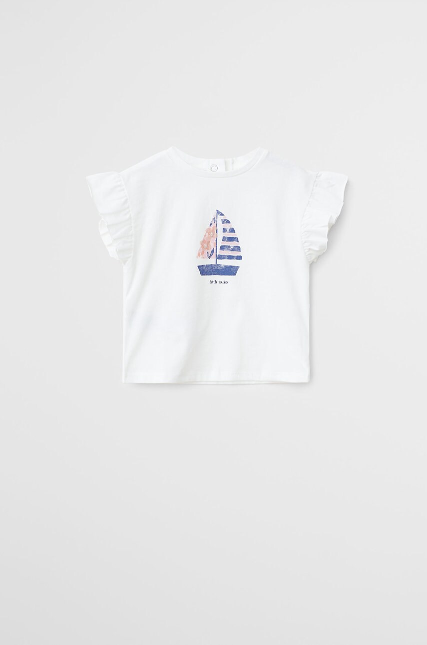 Mango kids - tricou copii barco 80-104 cm