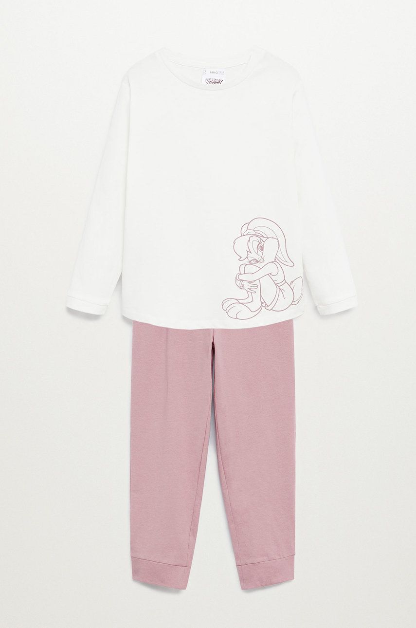 Mango Kids - Pijama copii BUNNY