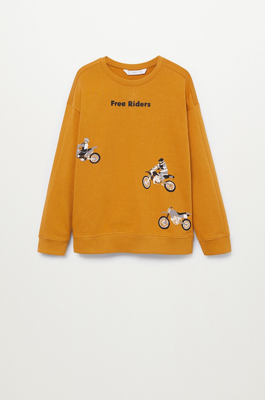 

Mango Kids - Детская кофта WORDING, Жёлтый