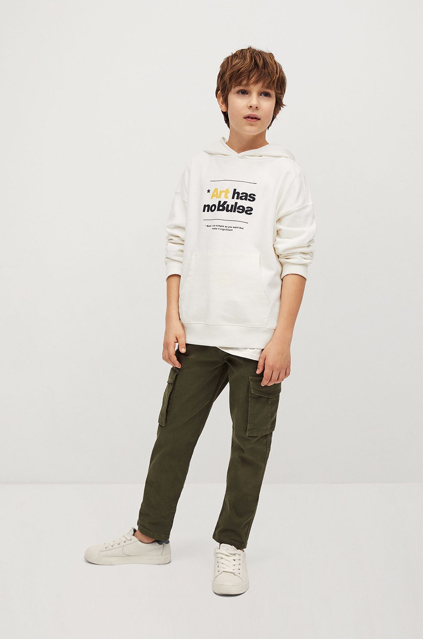 

Mango Kids - Детская хлопковая кофта Creative 116-164 cm