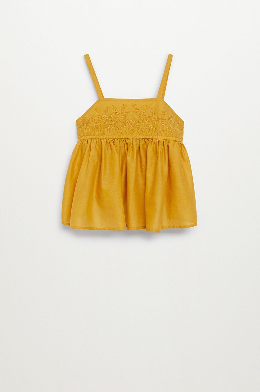 

Mango Kids - Детская хлопковая блузка Maya 110-152 cm
