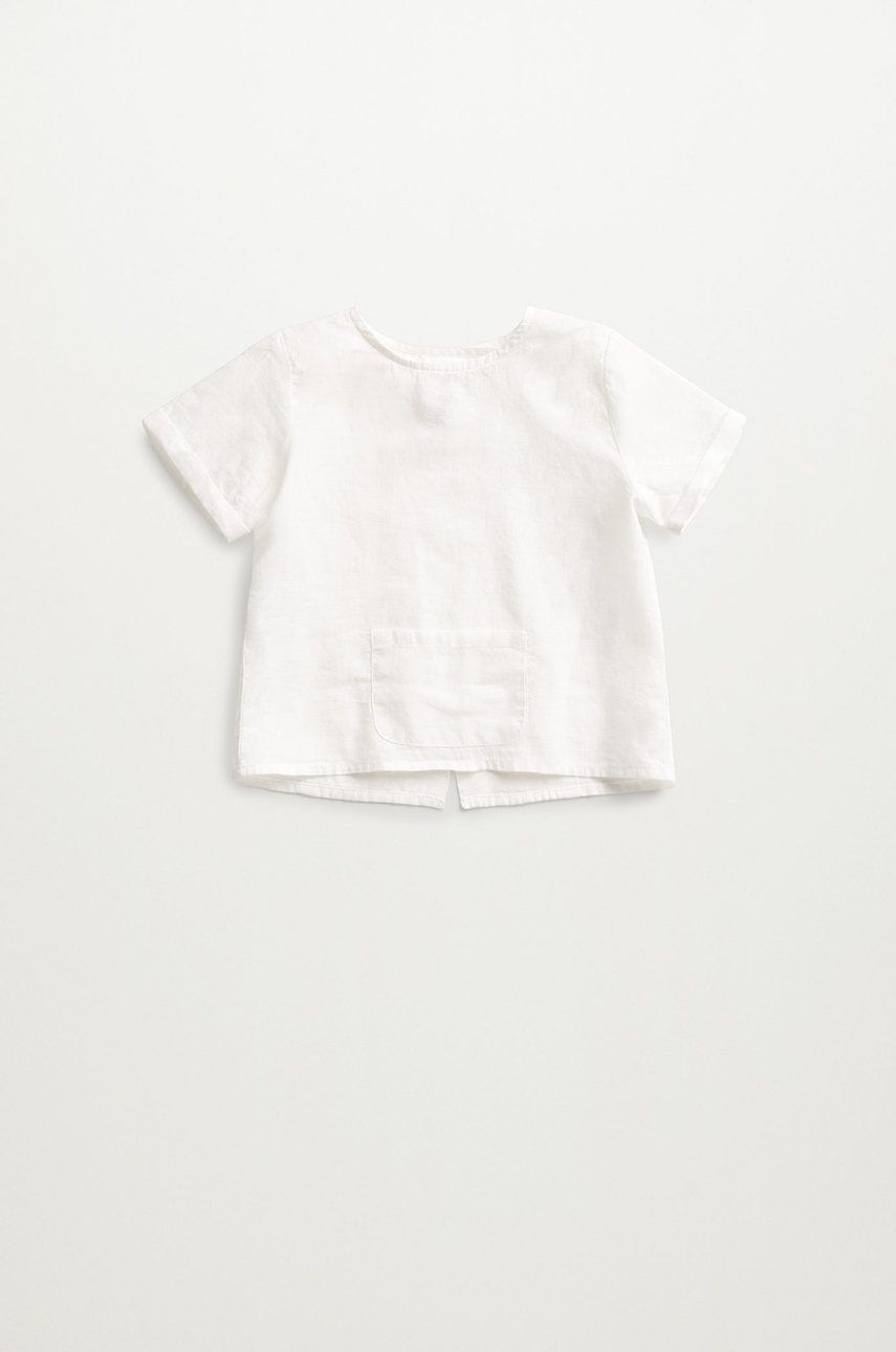 Mango Kids - Bluza din bumbac pentru bebelusi Lui 62-80 cm