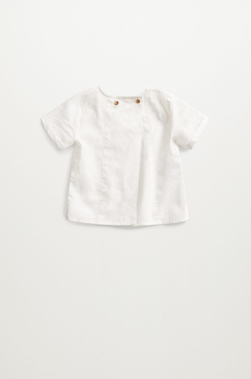 

Mango Kids - Хлопковая блузка для младенцев Lui 62-80 cm