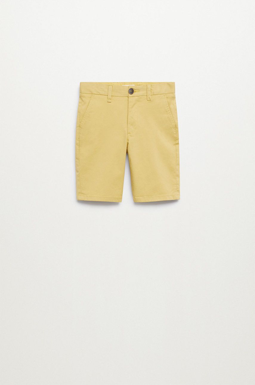 Mango Kids - Pantaloni scurti copii Pico-I 110-164 cm