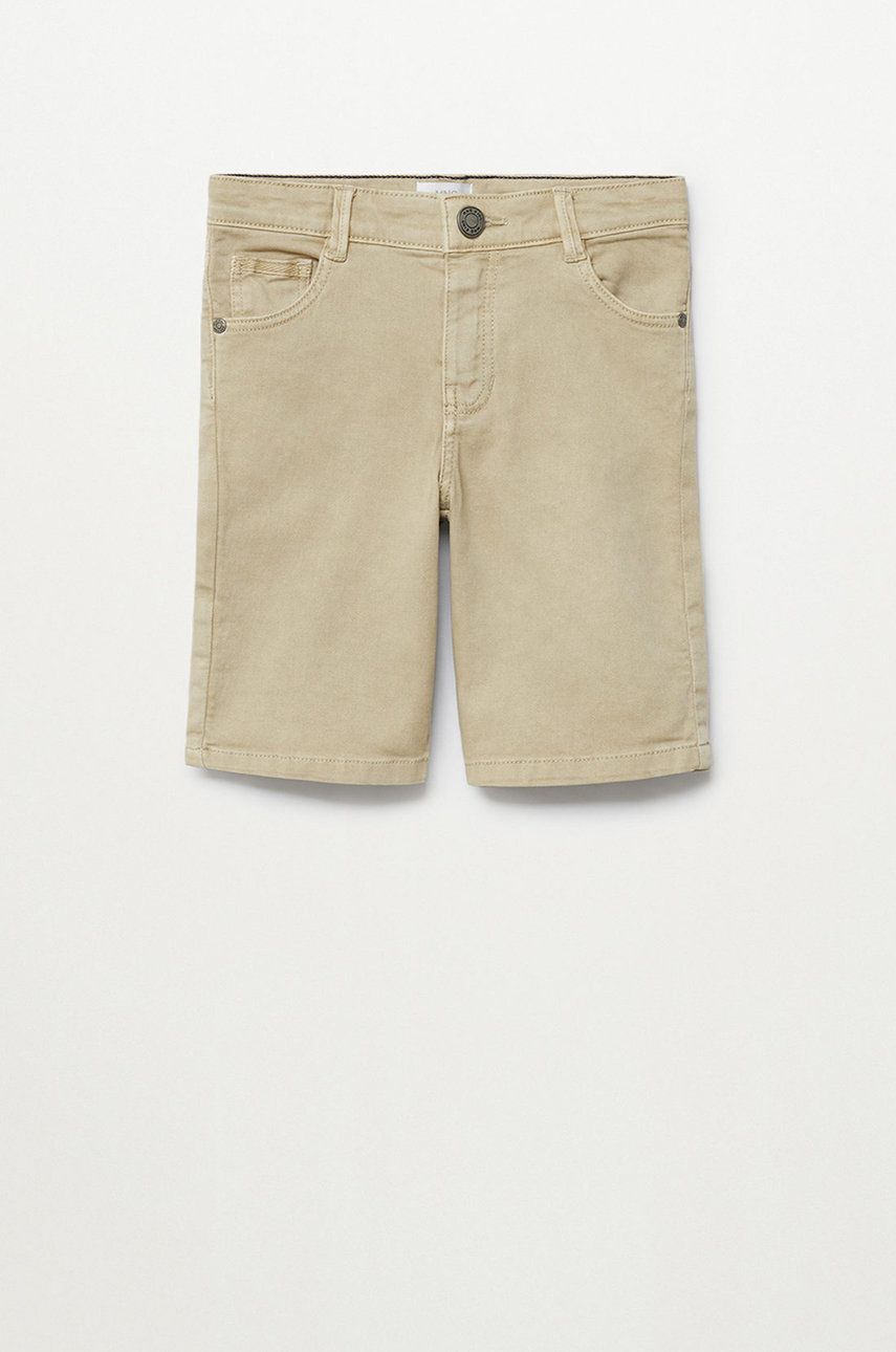 Mango Kids - Pantaloni scurti copii Perubh-I 110-164 cm