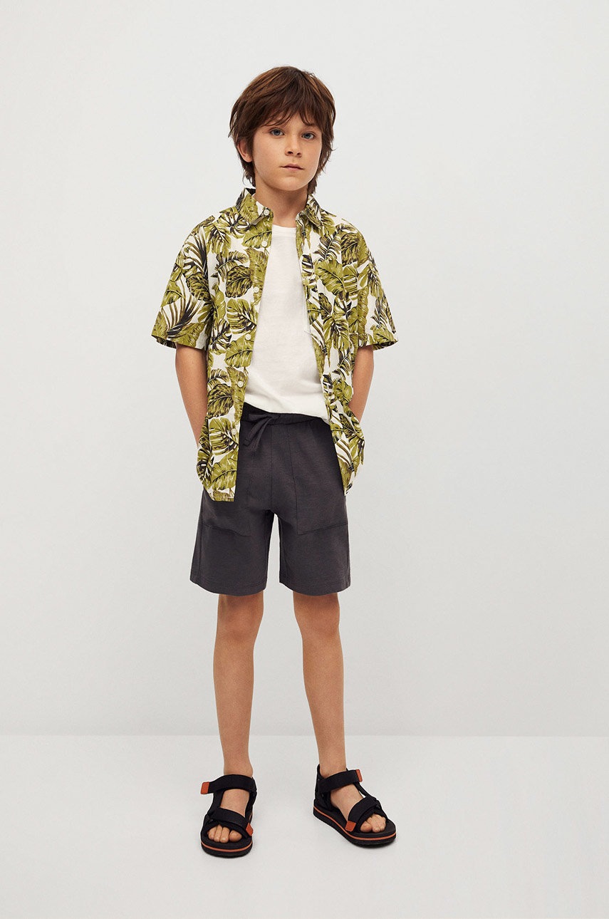 

Mango Kids - Детские шорты Slub8 110-164 cm