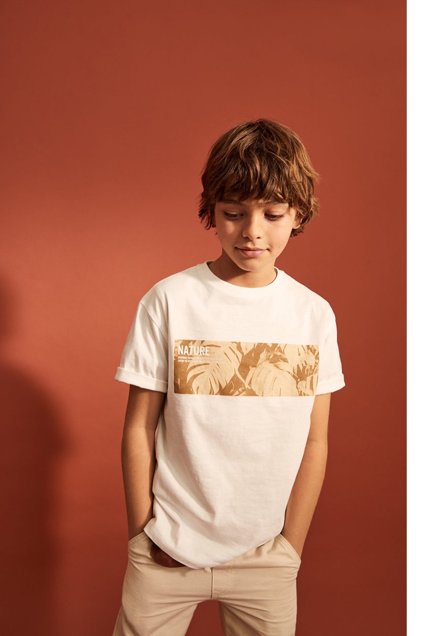 

Mango Kids - Детская футболка Toast 110-164 cm