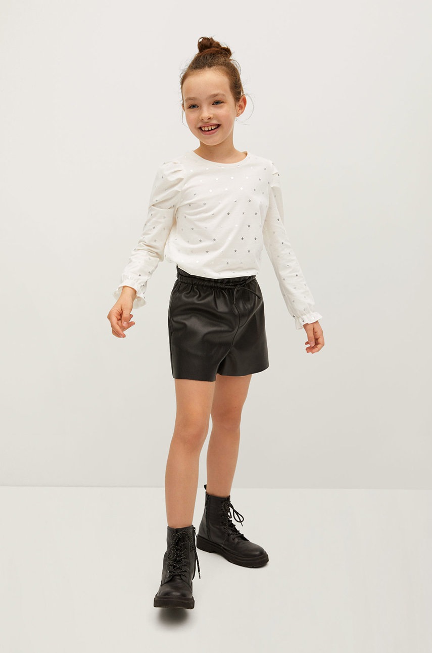 

Mango Kids - Детский лонгслив STARRY, Белый