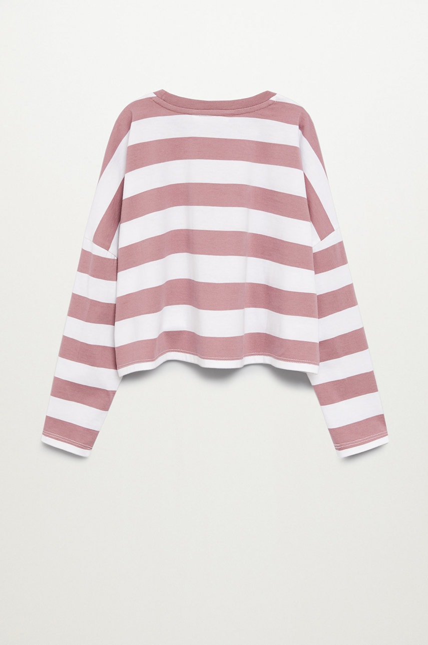 

Mango Kids - Детский лонгслив STRIPES