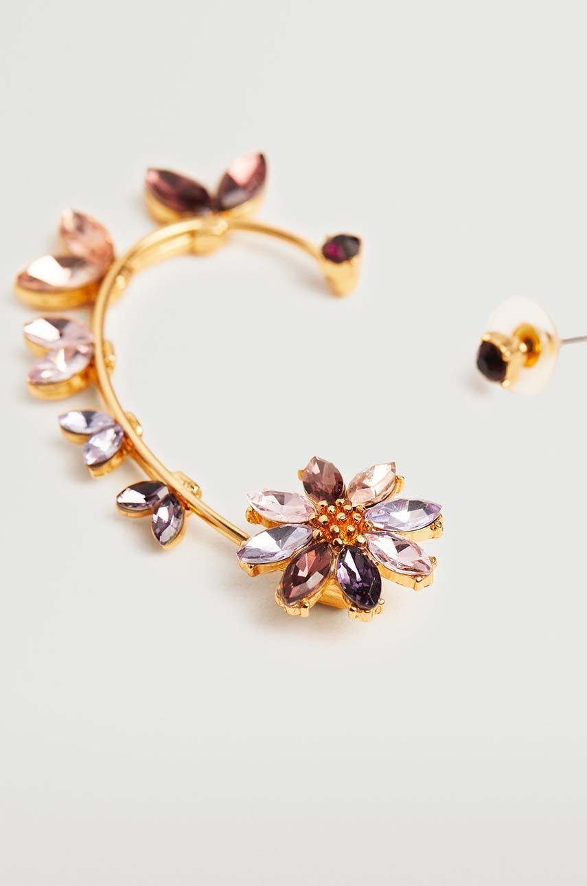 

Сережки Mango цвет золотой