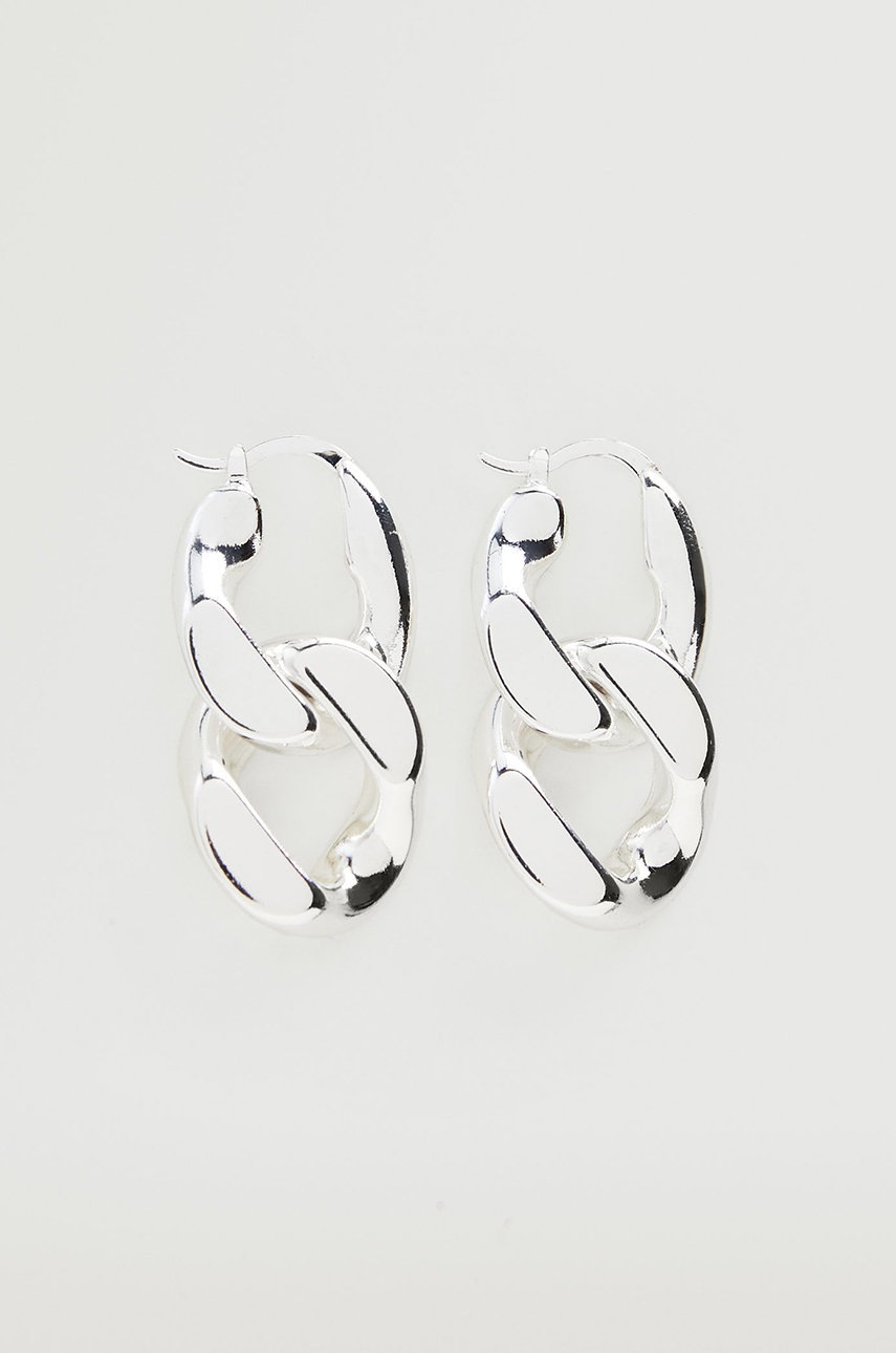 

Обици Mango в сиво, Сив