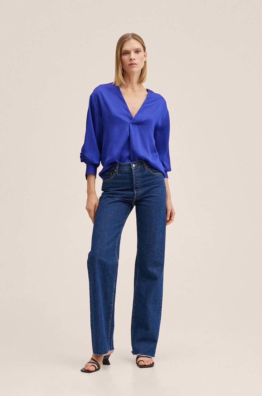 

Блузка Mango Olivia женская однотонная