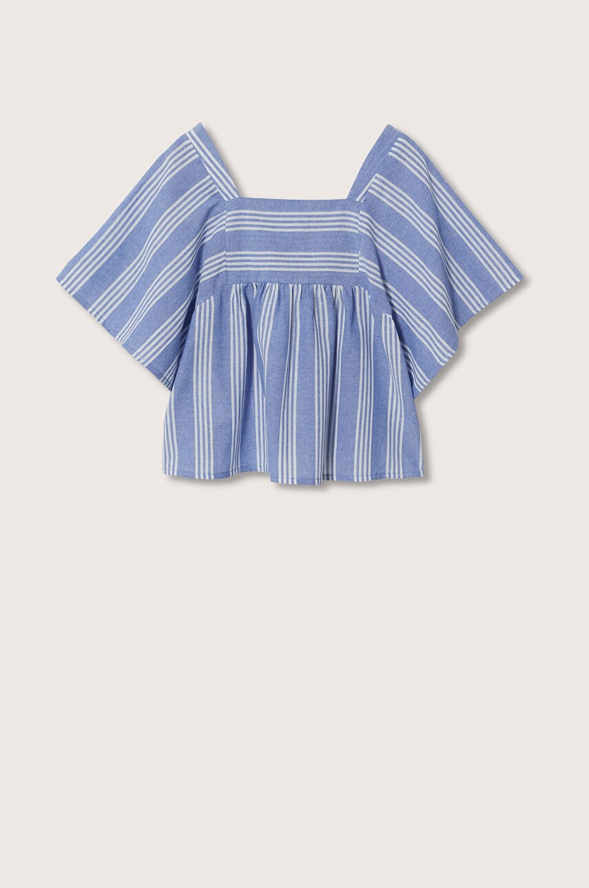 

Детская хлопковая блузка Mango Kids Calella узор