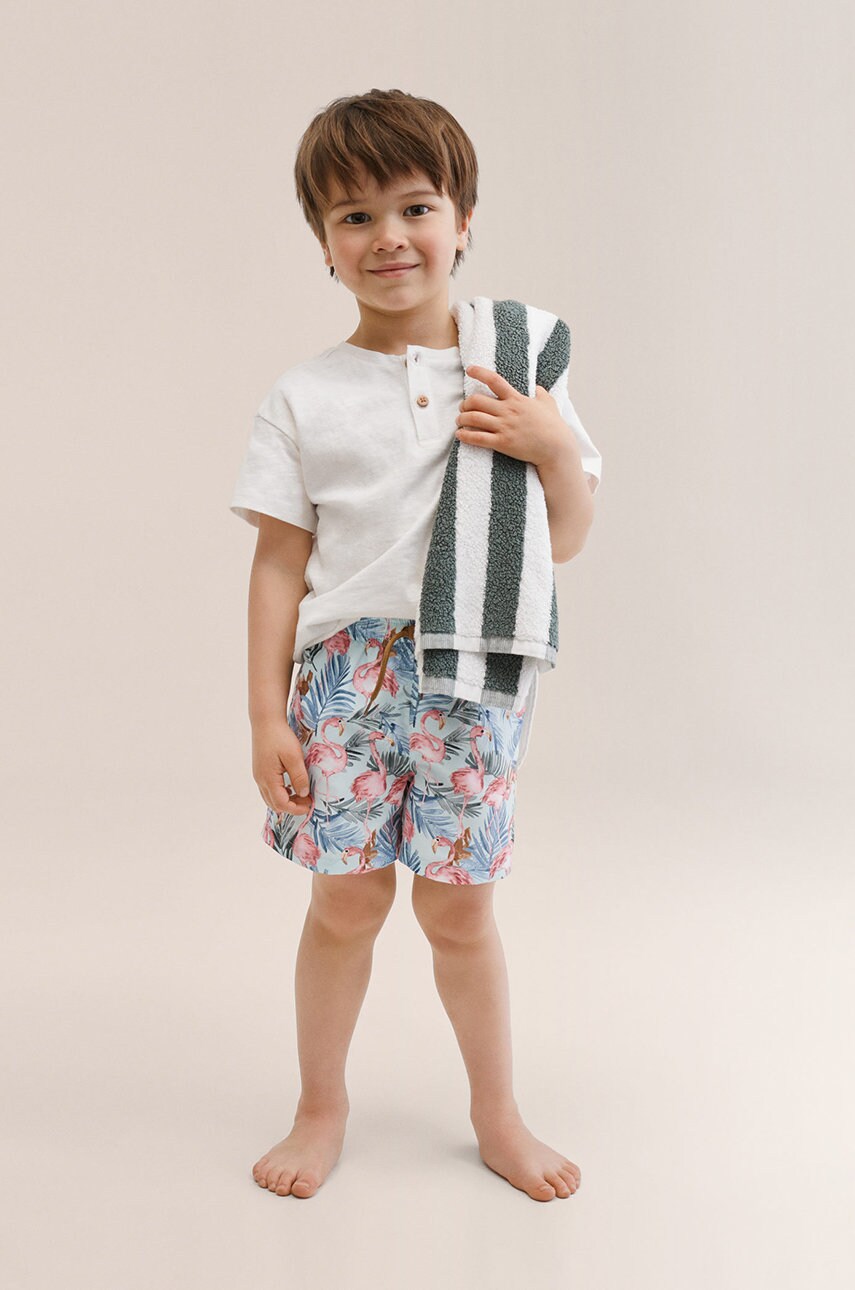 

Детские шорты для плавания Mango Kids Flaminbb цвет зелёный