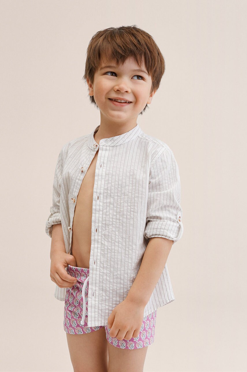 

Детские шорты для плавания Mango Kids Batikbb цвет розовый