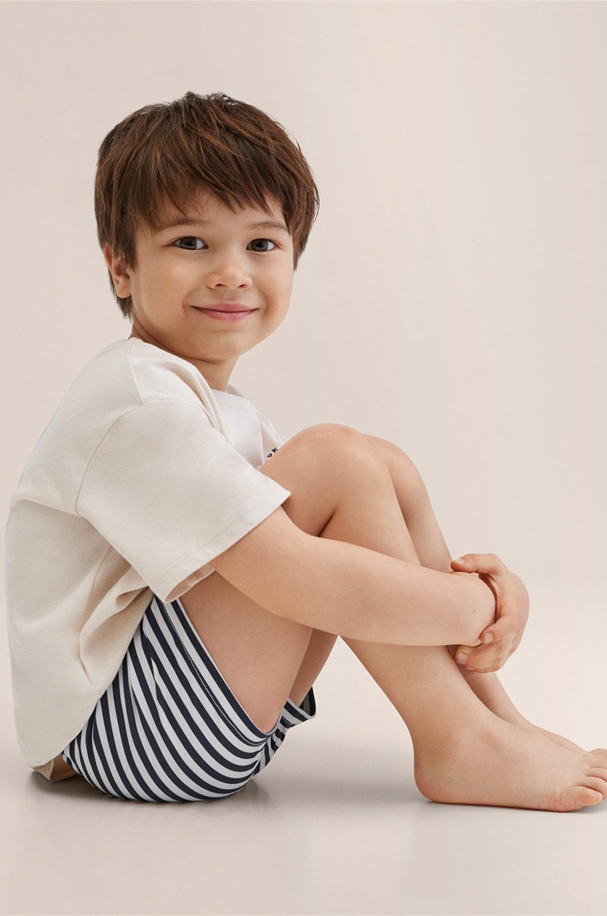 

Детские шорты для плавания Mango Kids Nauticbb цвет синий