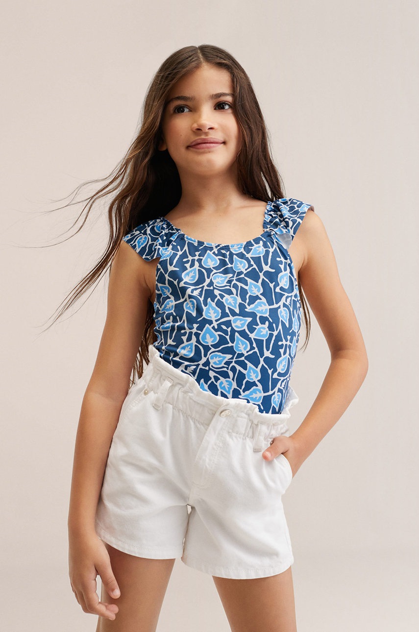 

Детски бански костюм Mango Kids India, Син