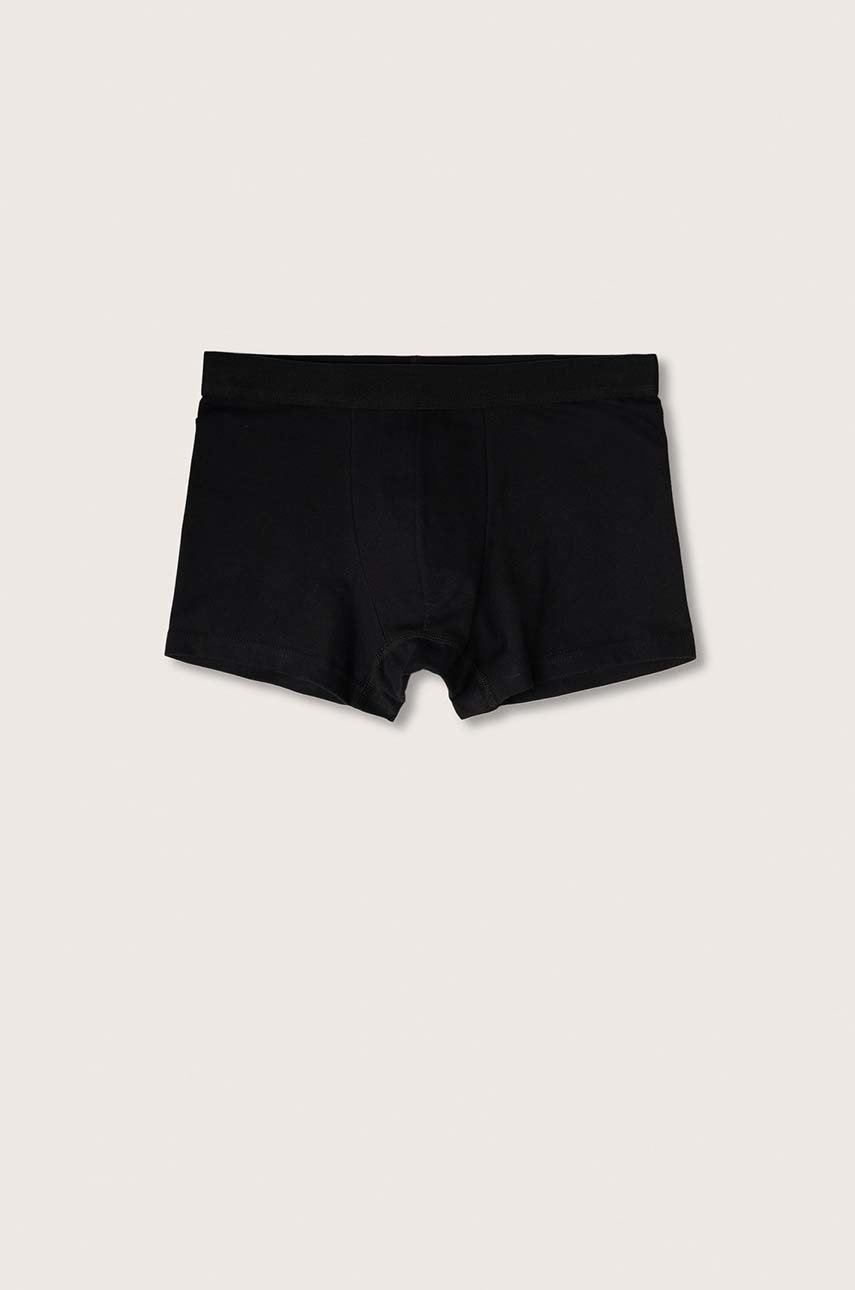 

Детские боксеры Mango Man (2-pack) мужские цвет чёрный