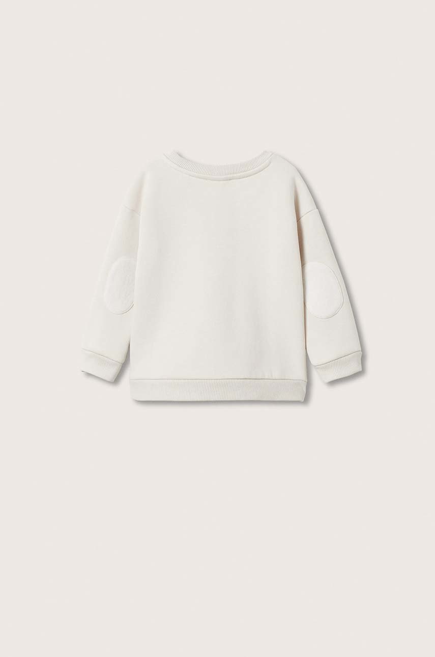 

Дитяча кофта Mango Kids колір сірий гладка
