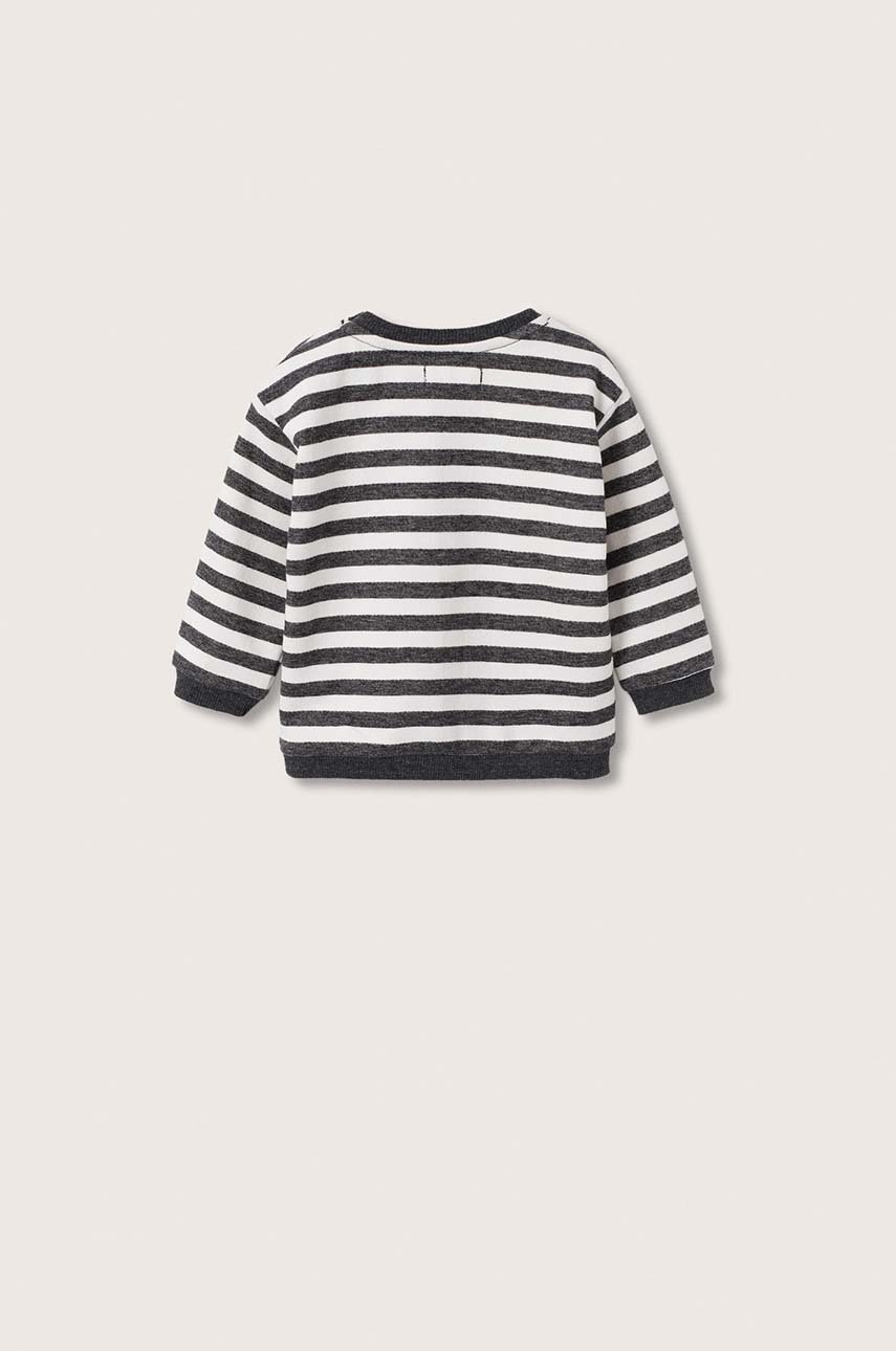 

Дитяча кофта Mango Kids колір сірий візерунок