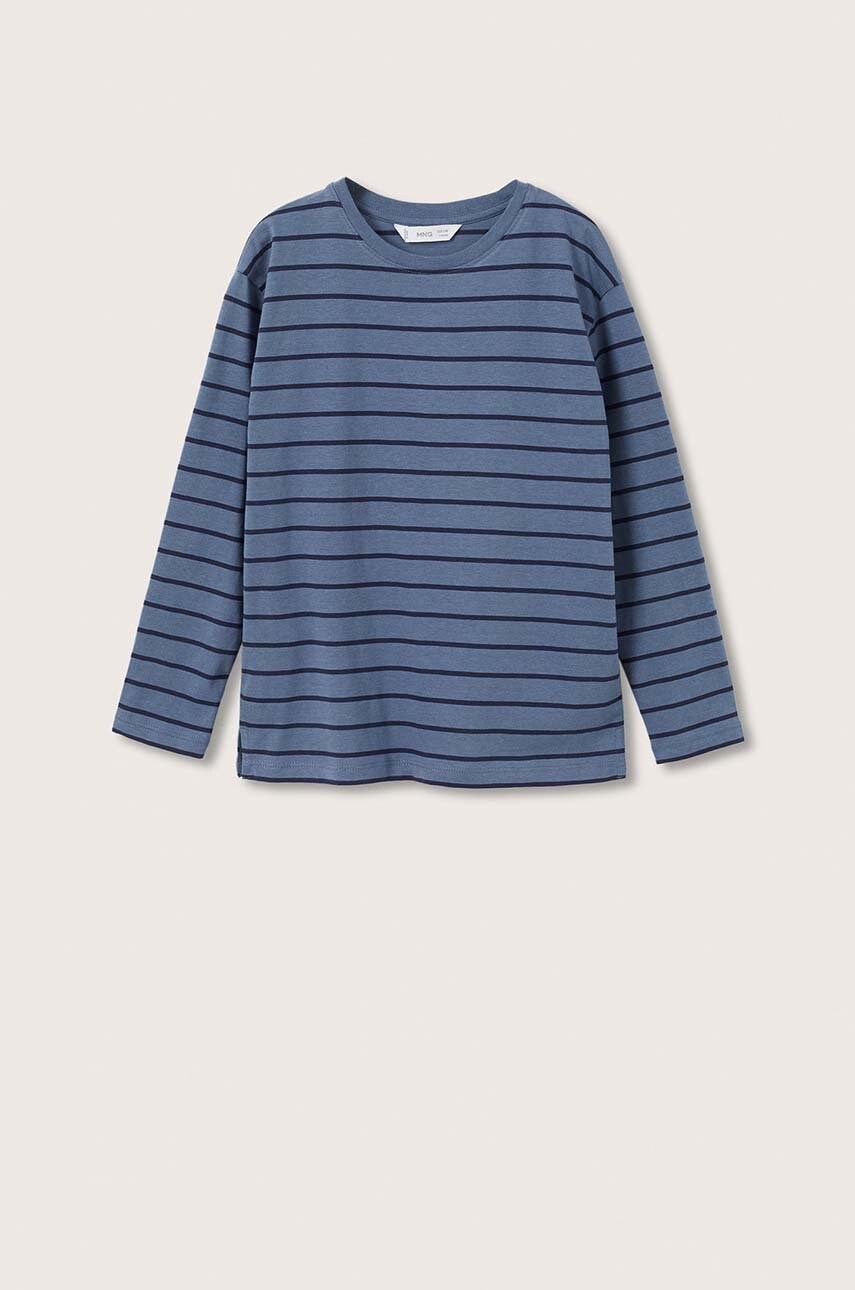 Mango kids longsleeve din bumbac pentru copii modelator